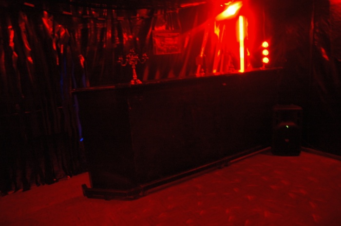 the bar