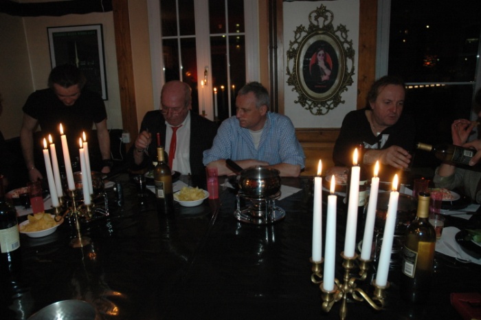 feu sur le festin