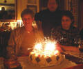 Le traditionnel feu d'artifice!