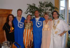 Jacqueline, Eric, Dominique, Silvio, Michle et Claude