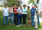 Christian et Mauro (fils de Virginio et de Vitorina), Luisa (femme de Mauro), Lucien, Vitorina (femme de Virginio), Marcelle, Virginio (fils de Zia Assunta et donc cousin germain de Lucien) et Dominique