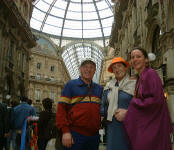 Dans la Galleria Vittorio Emanuele II