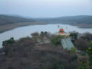 Le temple et le lac proprit du Fort . . . bientt logement  la campagne.