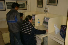Jaisalmer:  la frontire pakistanaise, 40000 habitants, 50 cyber-cafs!!!