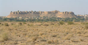 Le fort de Jaisalmer (surnomm sonar quila, la forteresse d'or) construit ds 1156